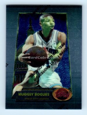 1992 Finest #51 Muggsy Bogues Charlotte Hornets