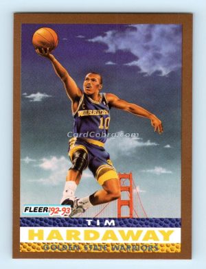 1992 Fleer #251 Tim Hardaway Golden State Warriors