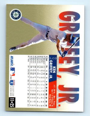 1992 Fleer Atlantic #11 Ken Griffey Seattle Mariners