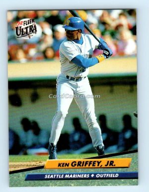 1992 Fleer Ultra #123 Ken Griffey Jr. Seattle Mariners