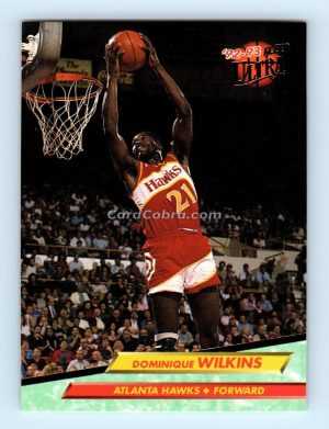 1992 Fleer Ultra #6 Dominique Wilkins Atlanta Hawks