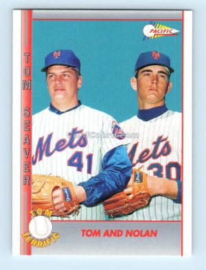 1992 Pacific Seaver #82 Tom Seaver/Nolan Ryan New York Mets