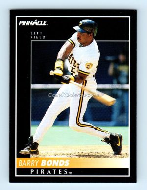 1992 Pinnacle #500 Barry Bonds Pittsburgh Pirates