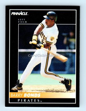 1992 Pinnacle #500 Barry Bonds Pittsburgh Pirates