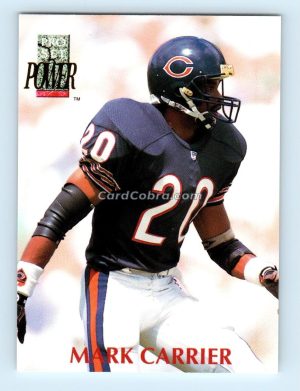 1992 Pro Set Power #120 Mark Carrier Chicago Bears