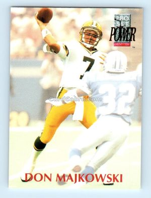 1992 Pro Set Power #201 Don Majkowski Green Bay Packers