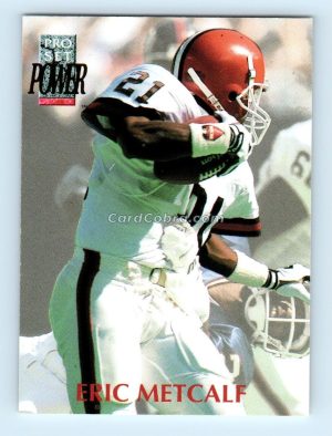 1992 Pro Set Power #217 Eric Metcalf Cleveland Browns