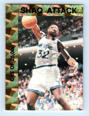 1992 Shaq Attack #1 Shaquille O'Neal /25000 Promo Orlando Magic