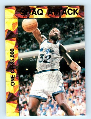 1992 Shaq Attack #1 Shaquille O'Neal /25000 Promo Orlando Magic