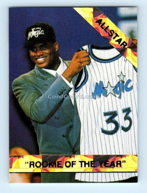 1992 Shaq Attack #4 Shaquille O'Neal Promo Orlando Magic