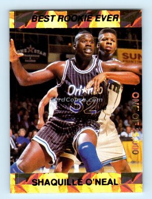 1992 Shaq Attack #6 Shaquille O'Neal /25000 Promo Orlando Magic