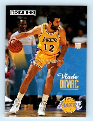 1992 SkyBox #114 Vlade Divac Los Angeles Lakers