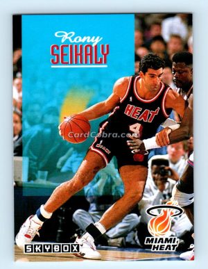 1992 SkyBox #129 Rony Seikaly Miami Heat