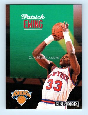 1992 SkyBox #161 Patrick Ewing New York Knicks