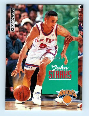 1992 SkyBox #167 John Starks New York Knicks