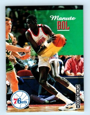 1992 SkyBox #180 Manute Bol Philadelphia 76ers