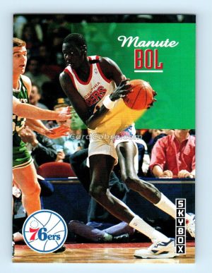 1992 SkyBox #180 Manute Bol Philadelphia 76ers