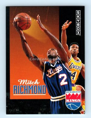 1992 SkyBox #214 Mitch Richmond Sacramento Kings