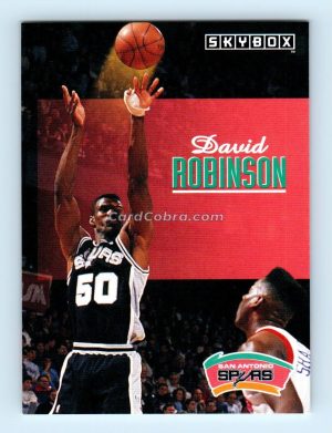 1992 SkyBox #224 David Robinson San Antonio Spurs