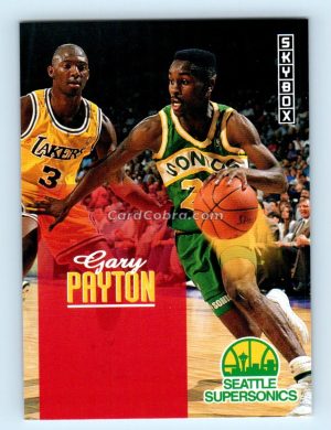 1992 SkyBox #234 Gary Payton Seattle SuperSonics