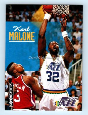 1992 SkyBox #242 Karl Malone Utah Jazz