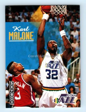 1992 SkyBox #242 Karl Malone Utah Jazz