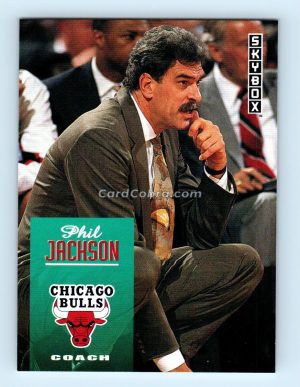 1992 SkyBox #258 Phil Jackson Chicago Bulls