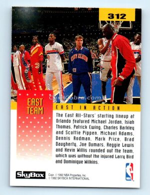 1992 SkyBox #312 Dennis Rodman Detroit Pistons