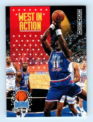 1992 SkyBox #313 Karl Malone Utah Jazz