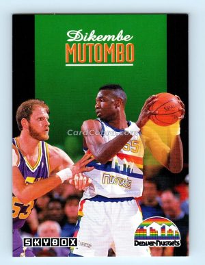 1992 SkyBox #64 Dikembe Mutombo Denver Nuggets