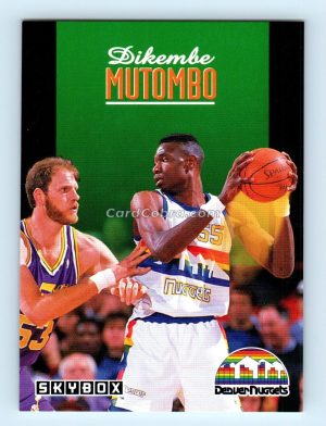 1992 SkyBox #64 Dikembe Mutombo Denver Nuggets