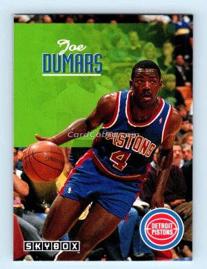 1992 SkyBox #69 Joe Dumars Detroit Pistons