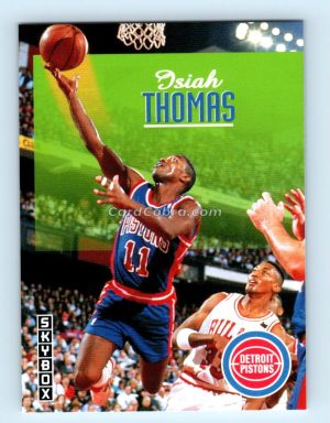 1992 SkyBox #73 Isiah Thomas Detroit Pistons