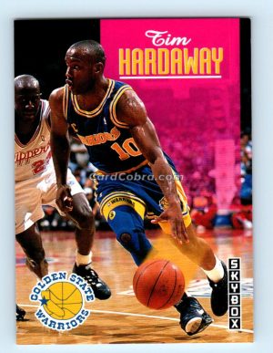 1992 SkyBox #79 Tim Hardaway Golden State Warriors