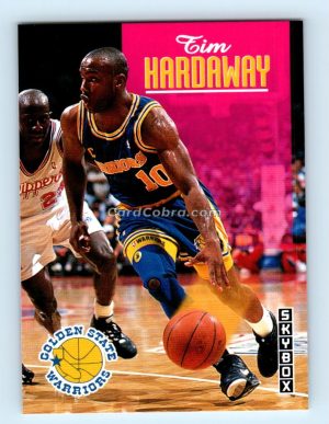 1992 SkyBox #79 Tim Hardaway Golden State Warriors