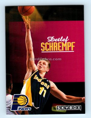 1992 SkyBox #99 Detlef Schrempf Indiana Pacers