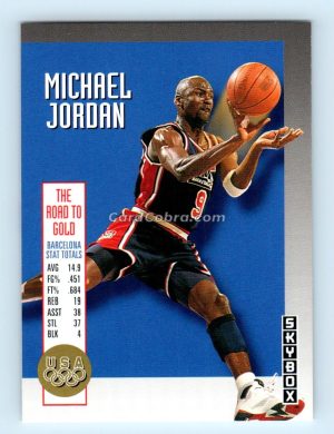 1992 SkyBox Olympic Team #USA11 Michael Jordan USA