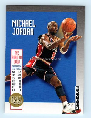 1992 SkyBox Olympic Team #USA11 Michael Jordan USA