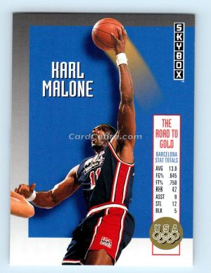 1992 SkyBox Olympic Team #USA4 Karl Malone USA