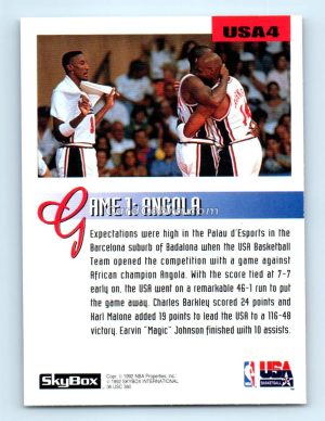 1992 SkyBox Olympic Team #USA4 Karl Malone USA