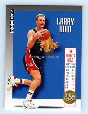 1992 SkyBox Olympic Team #USA6 Larry Bird USA