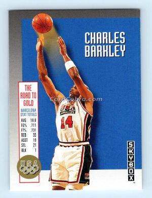 1992 SkyBox Olympic Team #USA7 Charles Barkley USA