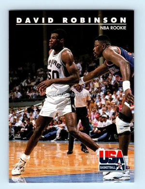 1992 SkyBox USA #74 David Robinson USA