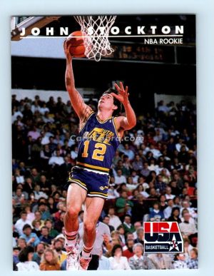 1992 SkyBox USA #83 John Stockton USA