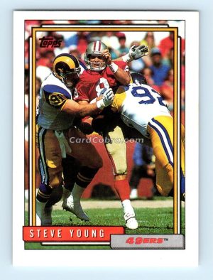 1992 Topps #191 Steve Young San Francisco 49ers