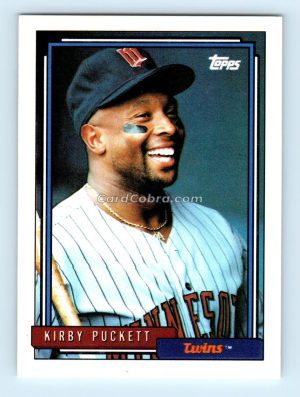 1992 Topps #575 Kirby Puckett Minnesota Twins