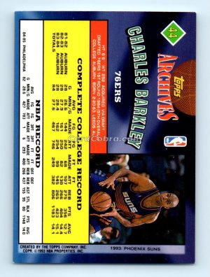 1992 Topps Archives #44 Charles Barkley Philadelphia 76ers