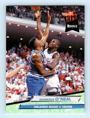 1992 Ultra #328 Shaquille O'Neal Orlando Magic Rookie Card