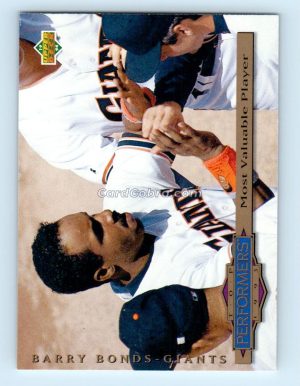 1992 Upper Deck #134 Barry Bonds Pittsburgh Pirates