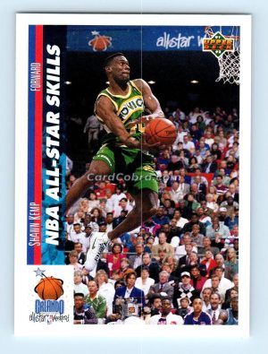 1992 Upper Deck #240 Shawn Kemp Seattle SuperSonics